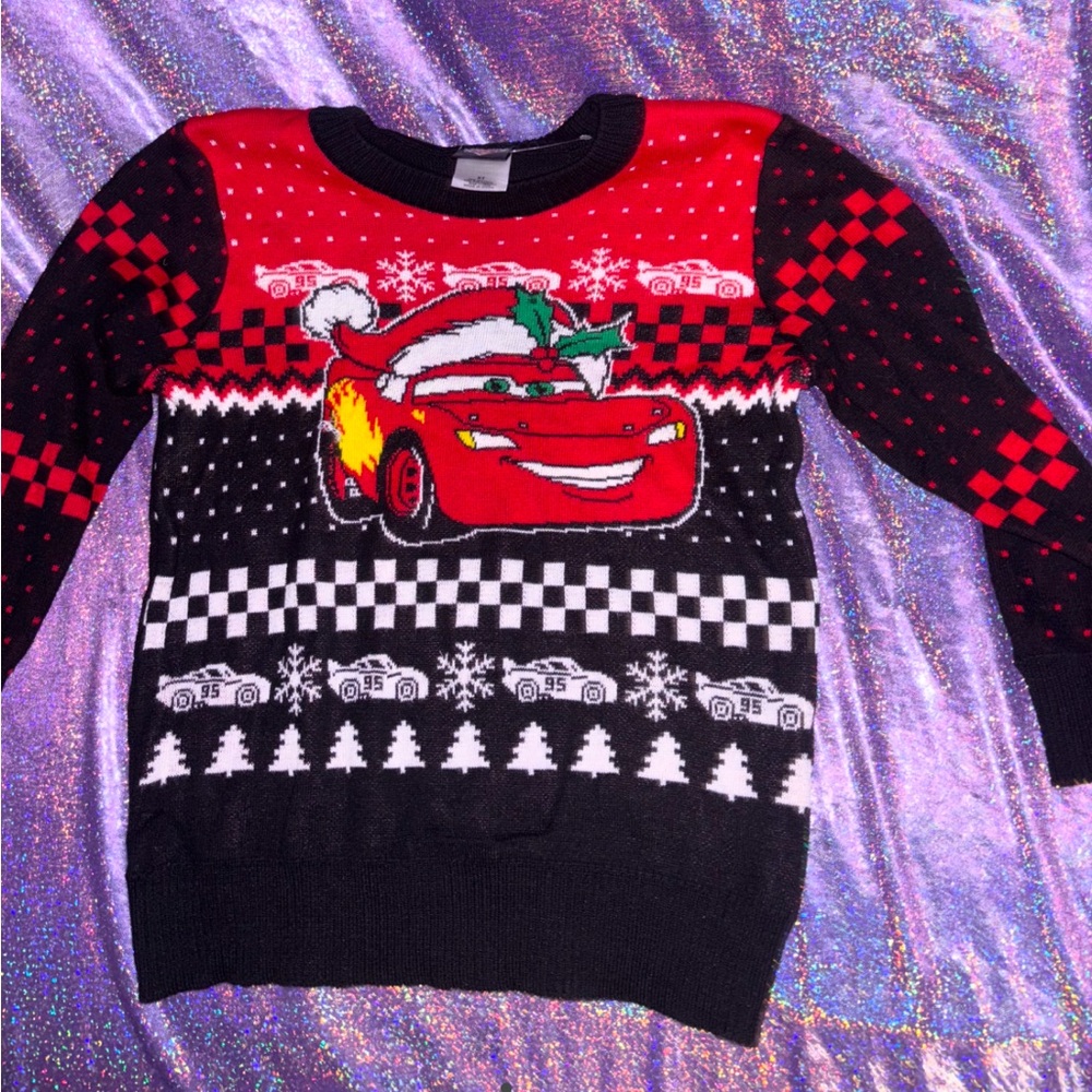 Lightning McQueen Christmas Sweater